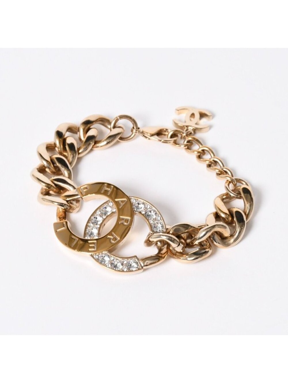 Chanel Pharrell Williams CC Logo Bracelet 19